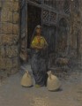 LE transporteur d’eau Alphons Leopold Mielich scènes orientalistes